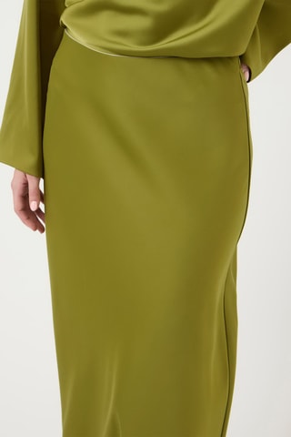 Jupe longue - Vert olive - Selected