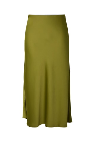 Jupe longue - Vert olive - Selected