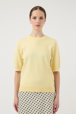 Pull - Jaune pâle - Selected