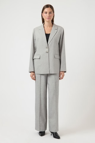 Blazer - Gris clair - Selected
