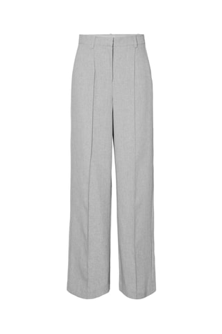Pantalon - Gris clair - Selected