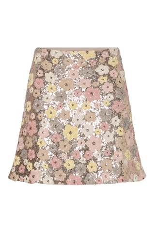 Jupe droite - Rose - Selected