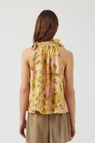 Top sans manches - Jaune - Selected