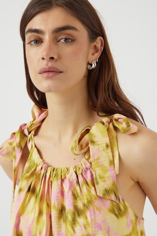 Top sans manches - Jaune - Selected