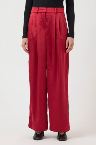 Pantalon - Rouge - Selected