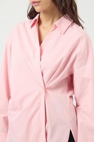 Chemise en coton biologique - Rose - Selected