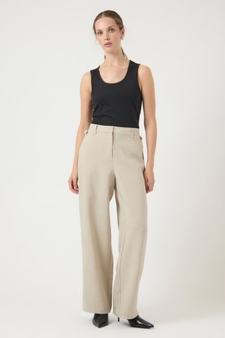Pantalon - Beige - Selected