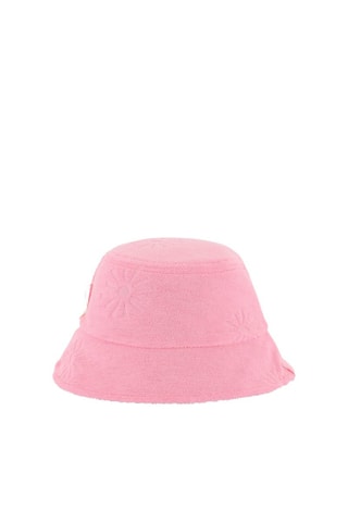 Gorro bucket reversible - Rosa y azul cobalto
