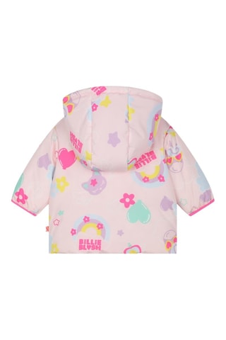 Chaqueta con capucha - Rosa empolvado - Billieblush