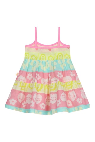 Vestido y cubrepañal - Rosa