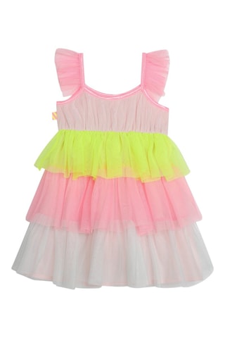 Vestido y cubrepañal - Rosa