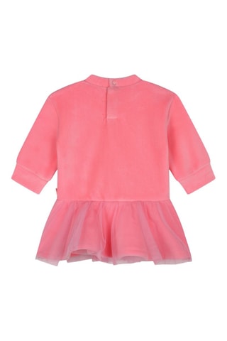 Vestido de terciopelo - Rosa viejo - Billieblush