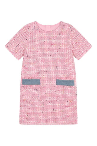 Vestido de tweed - Rosa - Billieblush