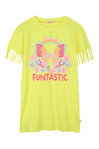 Vestido camiseta - Amarillo