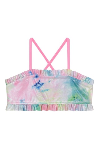 Bikini tie-dye - Rosa y azul