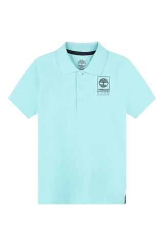 Polo de algodón orgánico - Turquesa - Timberland
