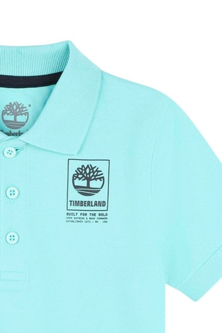 Polo de algodón orgánico - Turquesa - Timberland