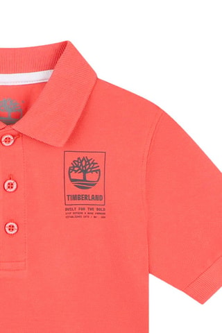 Polo de algodón orgánico - Coral - Timberland
