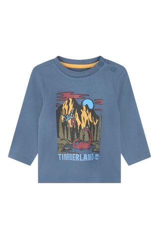 Camiseta de algodón orgánico - Azul cobalto - Timberland