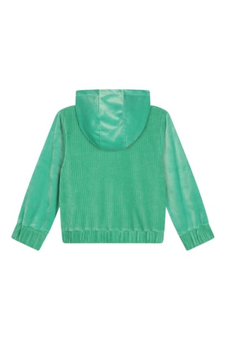 Sudadera de terciopelo - Verde claro - Billieblush