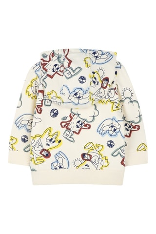 Sudadera con capucha - Blanco