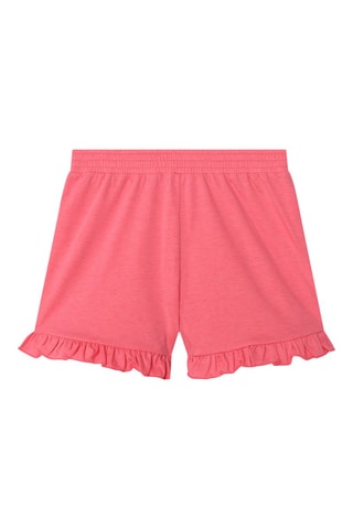 Camiseta y short - Rosa y blanco