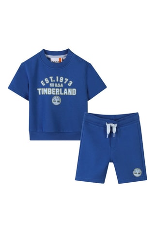 Camiseta y short - Azul