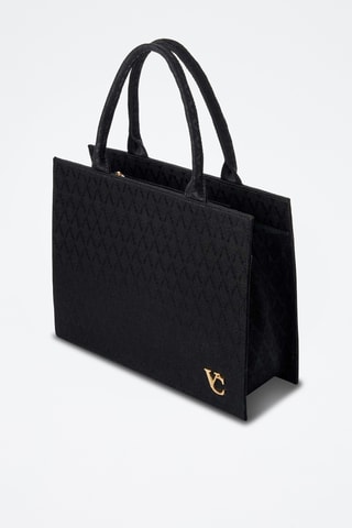 Borsa a mano Caserta - Nero