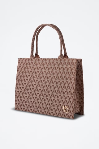 Borsa a mano Caserta - Marrone