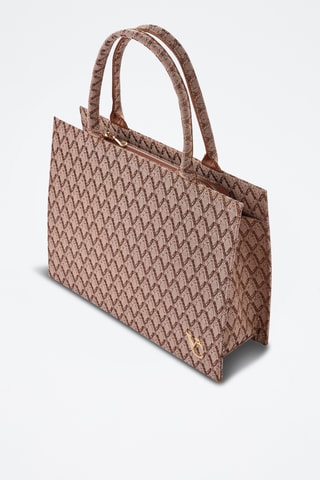 Borsa a mano Caserta - Marrone