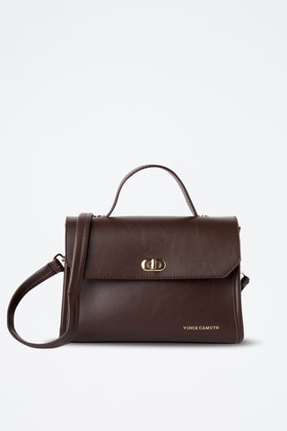 Borsa a mano Gela - Marrone scuro