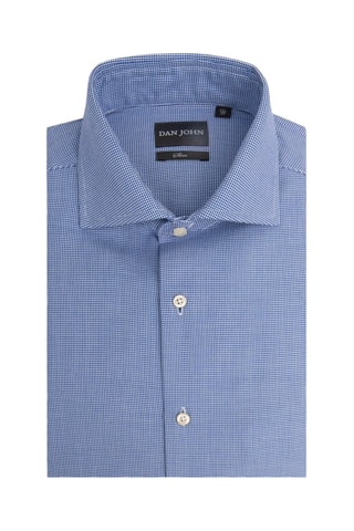 Blouse - Wit en blauw