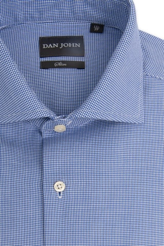 Blouse - Wit en blauw