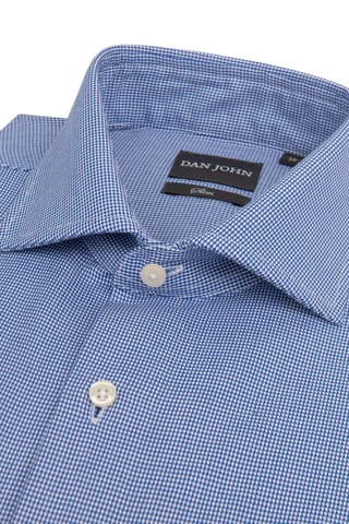 Blouse - Wit en blauw