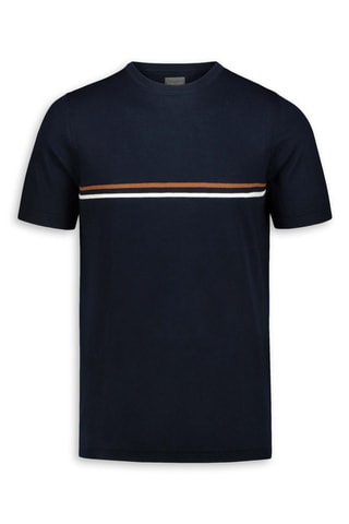 Trui - Wit, blauw en oranje