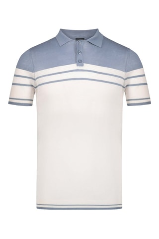 Polo - Wit en blauw