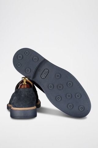 Nubuck Derby's - Blauw
