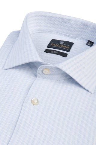 Blouse - Wit en blauw