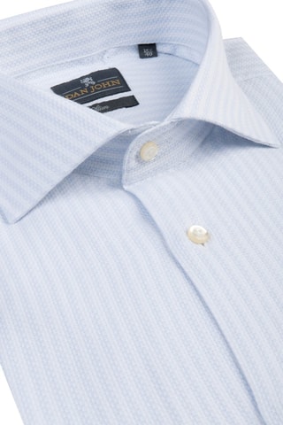 Blouse - Wit en blauw