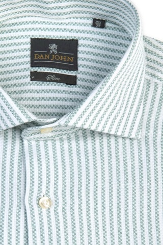 Blouse - Wit en groen