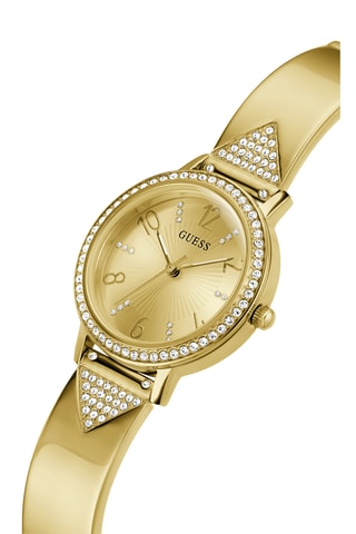 Orologio al quarzo in acciaio riciclato - Dorato