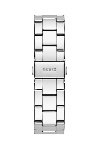 Orologio al quarzo in acciaio - Cronografo - Argentato