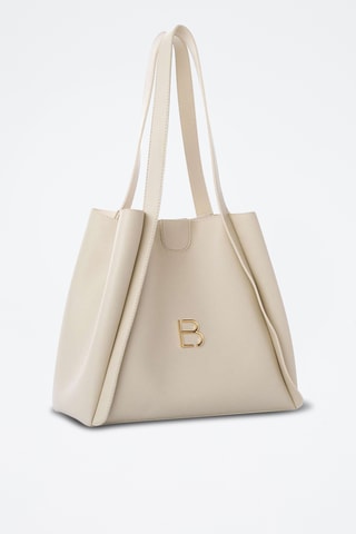 Sac porté épaule et pochette - Beige