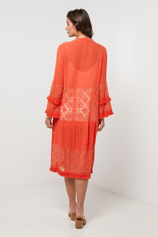 Abito in lino - Arancione