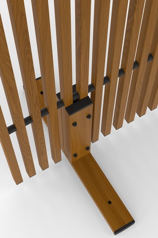 Biombo exterior - Marrón - 150 x 80 x 50 cm