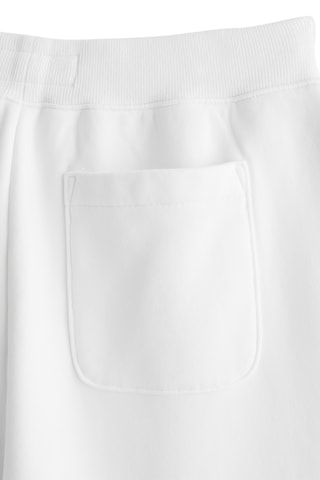 Fleece Joggingbroek - Wit