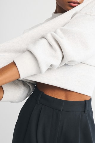 Broek Hoge Taille Wide Legs - Zwart