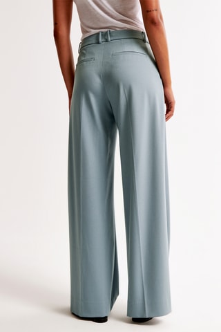 Broek Wide Legs - Hemelsblauw