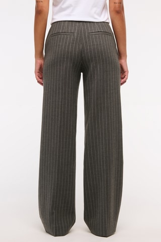 Broek Hoge Taille Wide Legs - Zwart