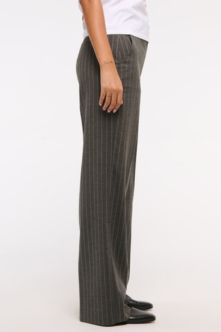 Broek Hoge Taille Wide Legs - Zwart